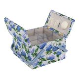 Large Sewing Basket, 2 handles - Hydrangea