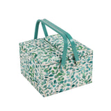 Large Sewing Basket, 2 handles - Eucalyptus