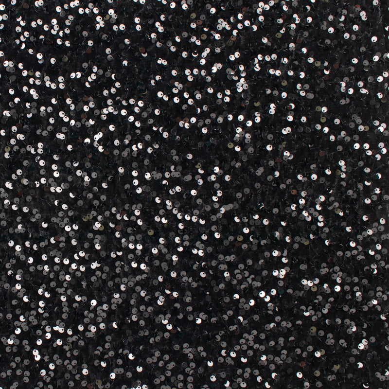 Sequin Velvet - SOIREE - 001 - Black