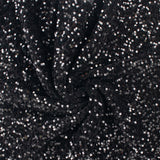 Sequin Velvet - SOIREE - 001 - Black