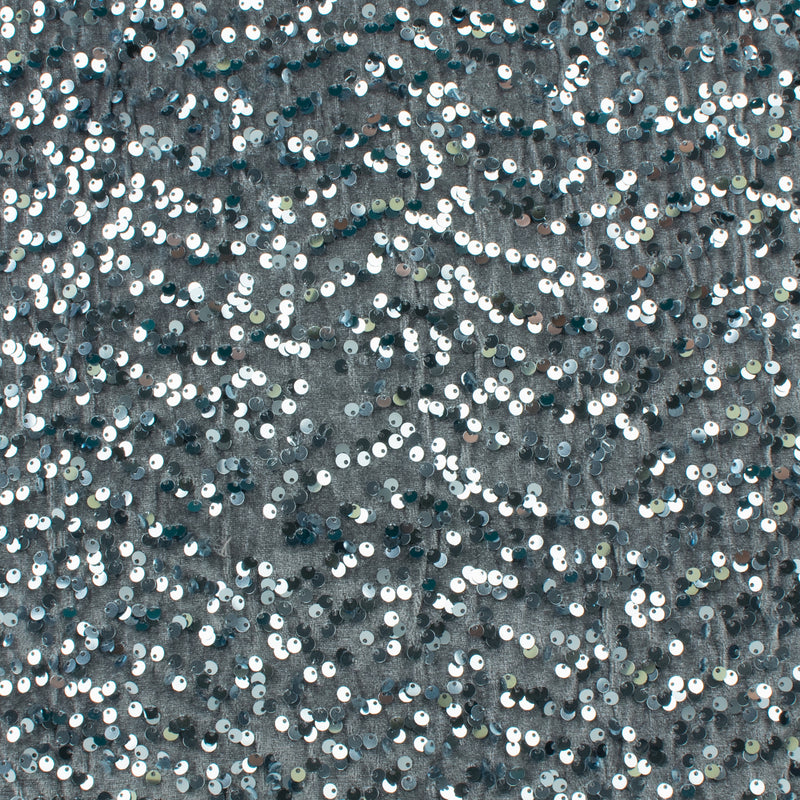 Sequin Velvet - SOIREE - 002 - Silver