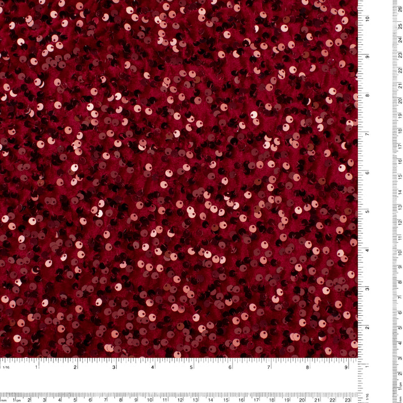 Sequin Velvet - SOIREE - 005 - Wine