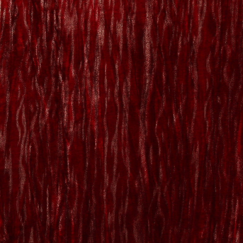 Pleated Velvet Foil - VIENNA - 003 - Wine