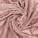 Velours métalisé plissé - VIENNA - 004 - Rose