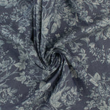 Cotton Denim Print - EVERYDAY BLUES - 002 - Dark Blue