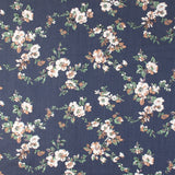 Cotton Rayon Denim Print- EVERYDAY BLUES - 002 - Midnight