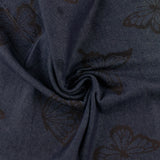 Denim Imprimé - BLEUS DU QUOTIDIEN - Papillon - 002 - Noir