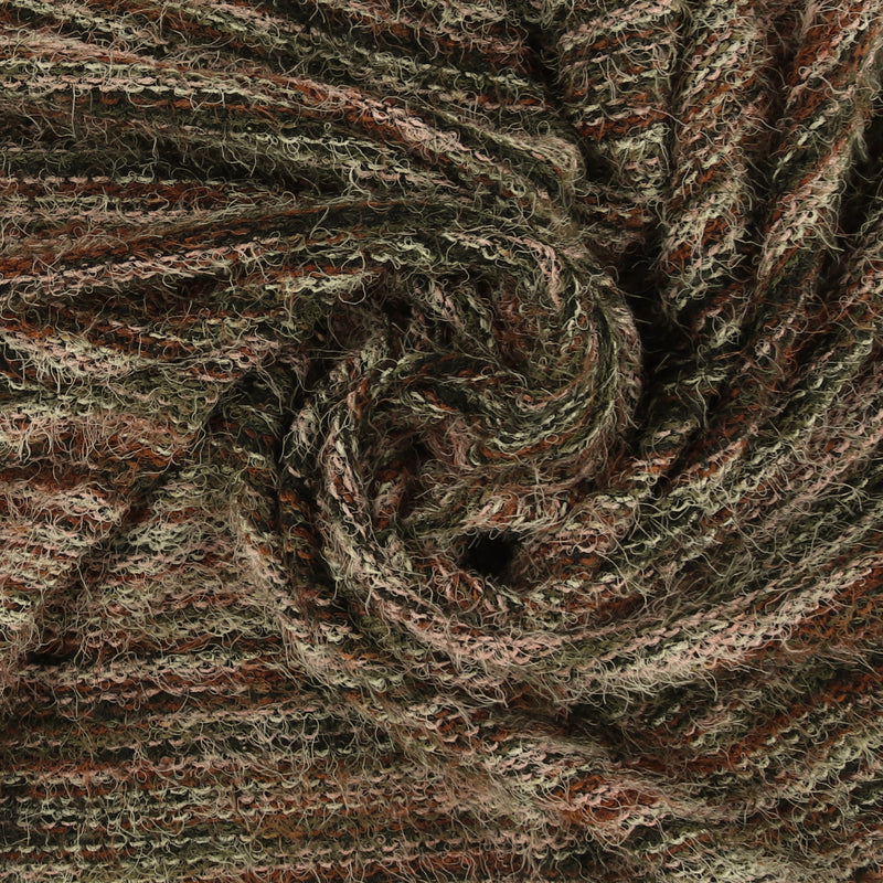 Tricot poilu - VERDE - 001 - Olive