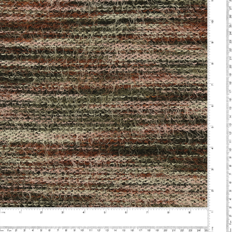 Tricot poilu - VERDE - 001 - Olive