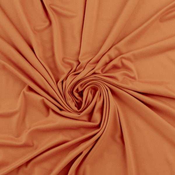 Tricot uni - PAYS DE RÊVE - 004 - Orange Brûlé