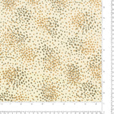 Scuba Crepe Print - NORA - 004 - Ivory