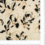 Scuba Crepe Print - NORA - 011 - Ivory