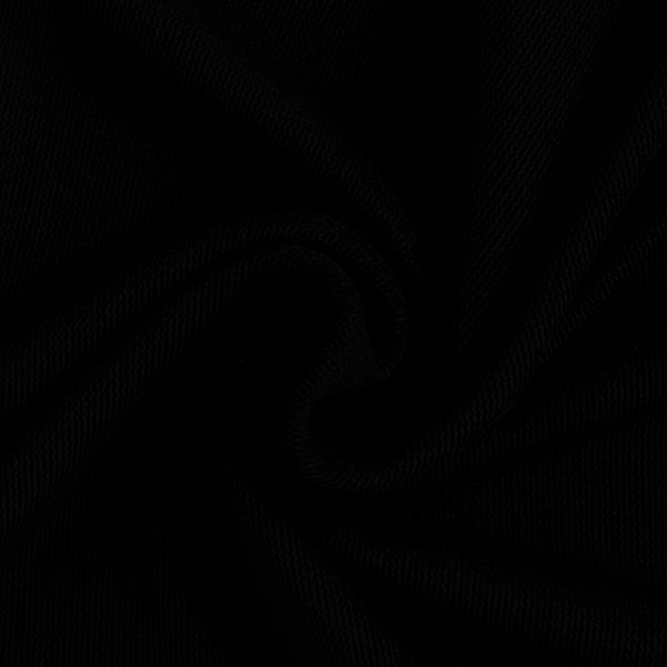 Rib Knit - MANCHESTER - 001 - Black