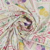 Tricot Imprimé - RÊVERIE - 001 - Rose