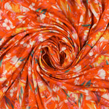Printed Knit - IBIZA - 004 - Tangerine