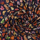 Printed Knit - GIGGLES AND GRAPHICS - 006 - Deep Plum