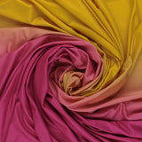 Tricot imprimé - AZALÉE - 004 - Rose et Abricot