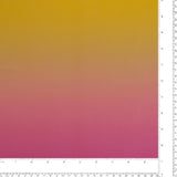 Tricot imprimé - AZALÉE - 004 - Rose et Abricot