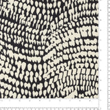 Knit Print - AZALEA - 005 - Black