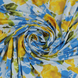 Knit Print - AZALEA - 010 - Blue