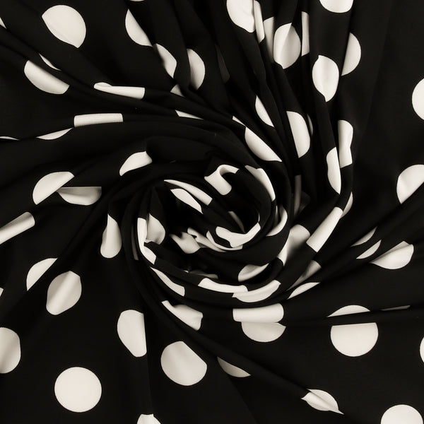 Knit Print - ARIELLE - 007 - Black