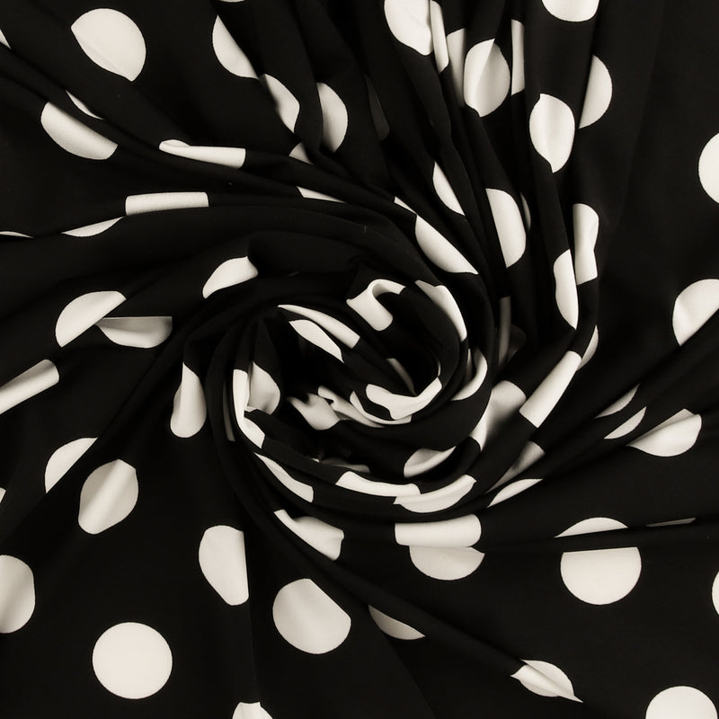 Knit Print - ARIELLE - 007 - Black