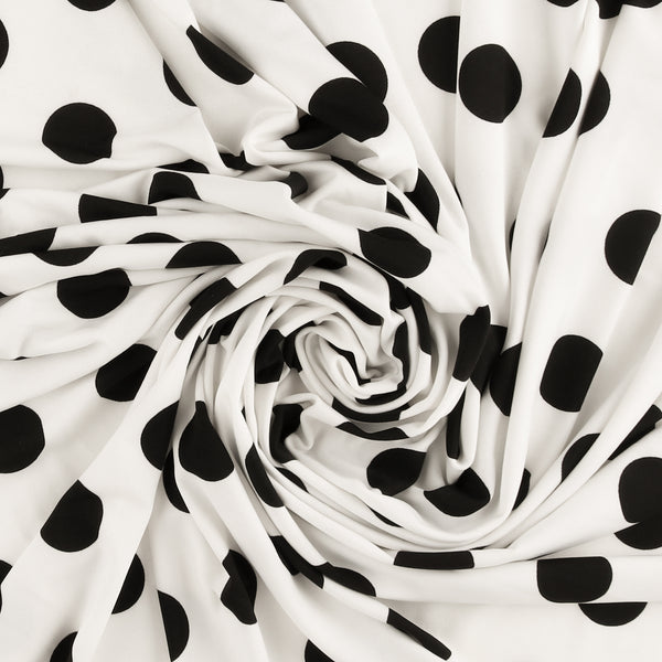 Knit Print - ARIELLE - 008 - White