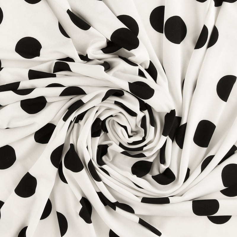 Knit Print - ARIELLE - 008 - White