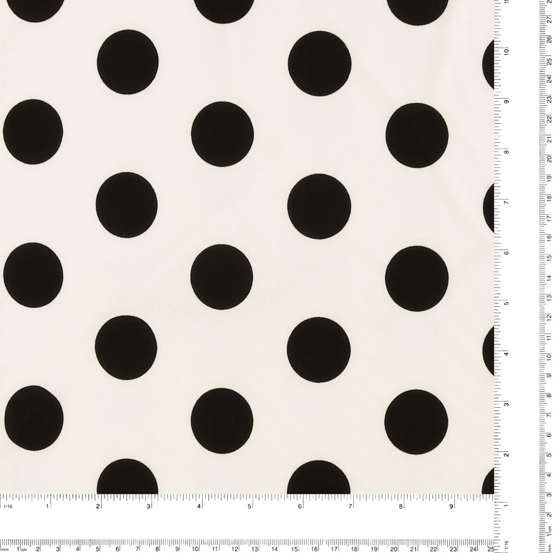 Knit Print - ARIELLE - 008 - White