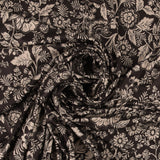 Printed Knit - DELPHINE - 008 - Black