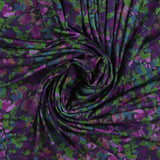 Printed Knit - DELPHINE - 009 - Purple