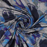 Tricot Imprimé - DELPHINE - 012 - Bleu