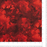 Tricot imprimé - ARIELLE - 002 - Rouge