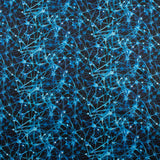 Tricot imprimé - ARIELLE - 004 - Bleu