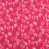 Knit Print - ARIELLE - 005 - Hot Pink
