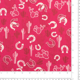 Knit Print - ARIELLE - 005 - Hot Pink