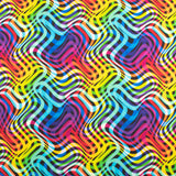 Tricot imprimé - ARIELLE - 006 - Multicouleur