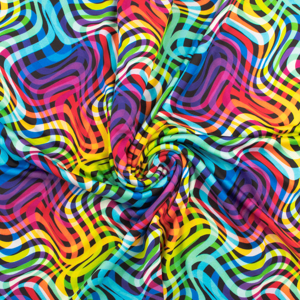 Tricot imprimé - ARIELLE - 006 - Multicouleur