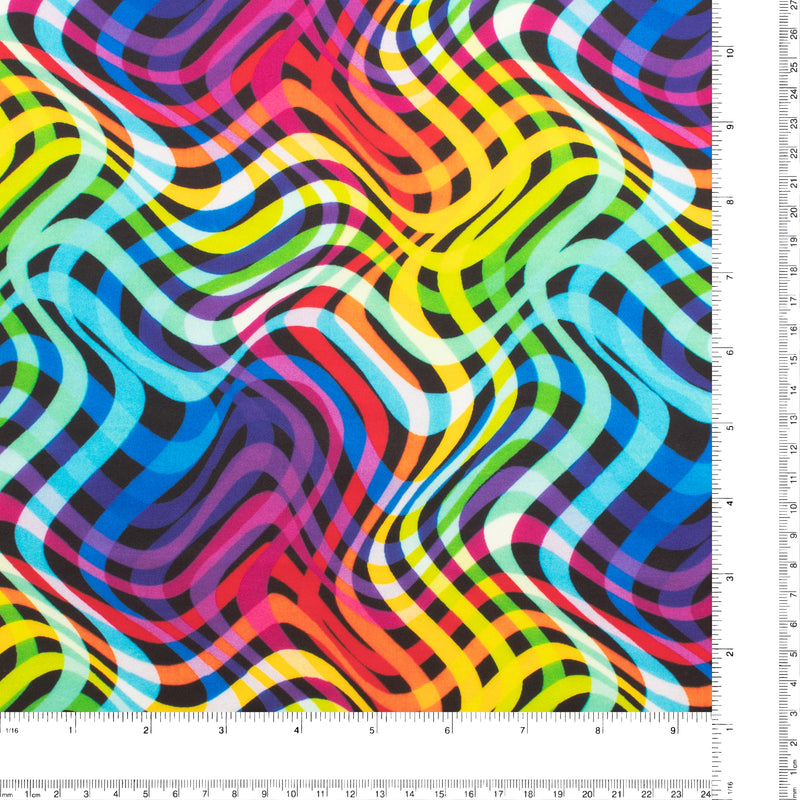 Tricot imprimé - ARIELLE - 006 - Multicouleur