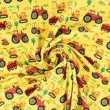 Printed Knit - LITTLE EXPLORER - 001 - Yellow