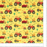 Printed Knit - LITTLE EXPLORER - 001 - Yellow