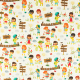 Printed Knit - LITTLE EXPLORER - 002 - Offwhite