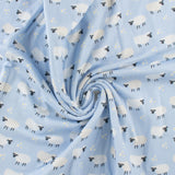 Printed Knit - LITTLE EXPLORER - 003 - Dusty Blue