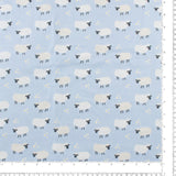 Printed Knit - LITTLE EXPLORER - 003 - Dusty Blue