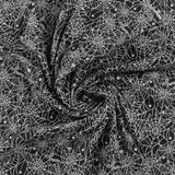 Tricot Imprimé - PAYS DE RÊVE - 004 - Noir