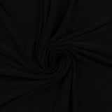 Knit Solid - CAMELLIA - 007 - Black