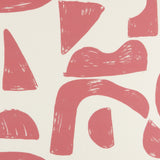 Tricot imprimé - CAMÉLIA - 001 - Rose