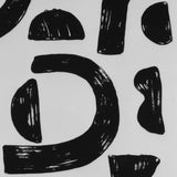 Tricot imprimé - CAMÉLIA - 002 - Noir