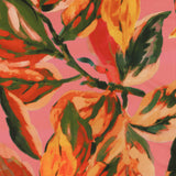 Tricot imprimé - CAMÉLIA - 008 - Rose
