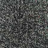 Tricot imprimé - MUSE - 001 - Noir